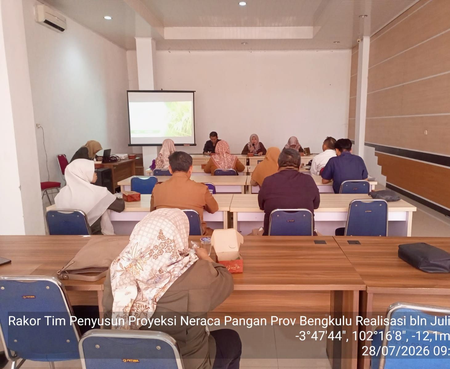 Rakor Proyeksi Neraca Pangan bersama tim lintas OPD